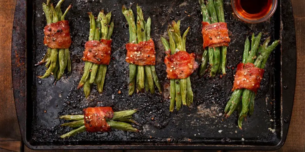 Sweet and Tangy Roasted Green Beans