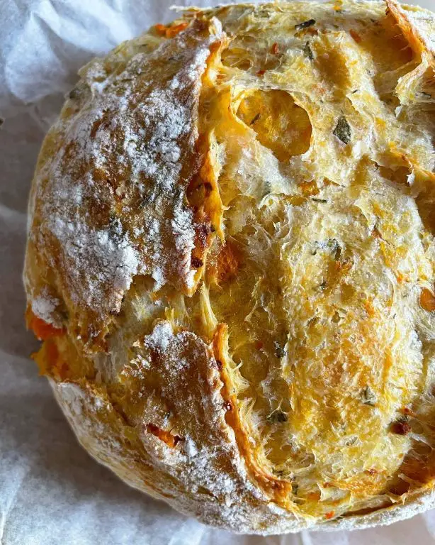 Sweet potato and sage bread