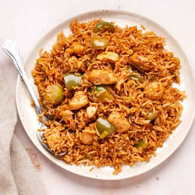 Szechuan Chicken and Fried Rice