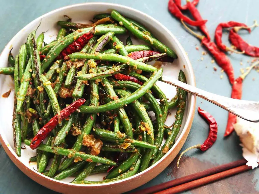 Szechuan Dry-Fried Green Beans