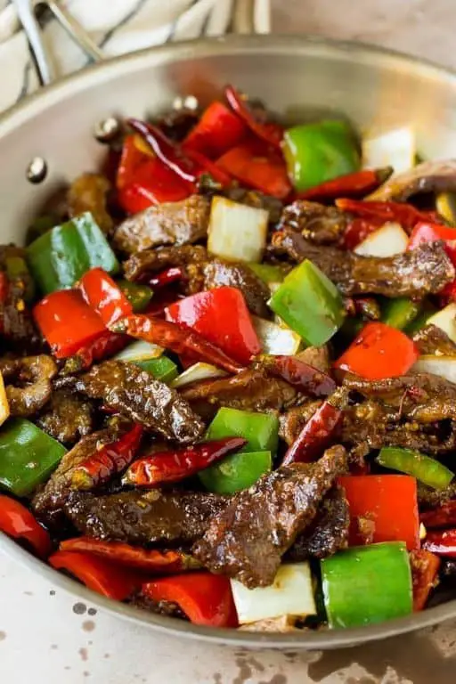 Szechuan Spicy Beef Stir Fry