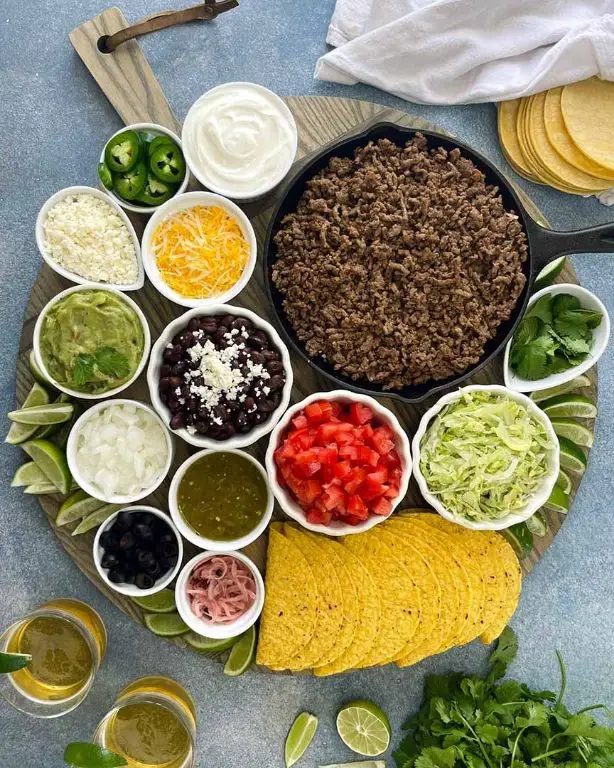 Taco Bar with All the Fixings