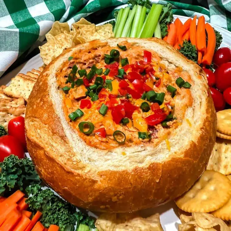 Taco Dip Bread Bowl