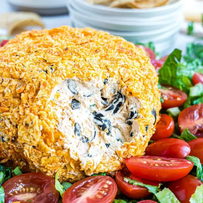 Taco Seasoned Cheese Ball with Cream Cheese