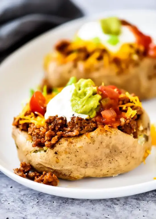 Taco-Style Baked Potato