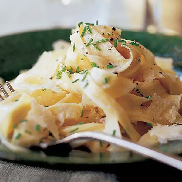 Tagliatelle with Truffle Butter
