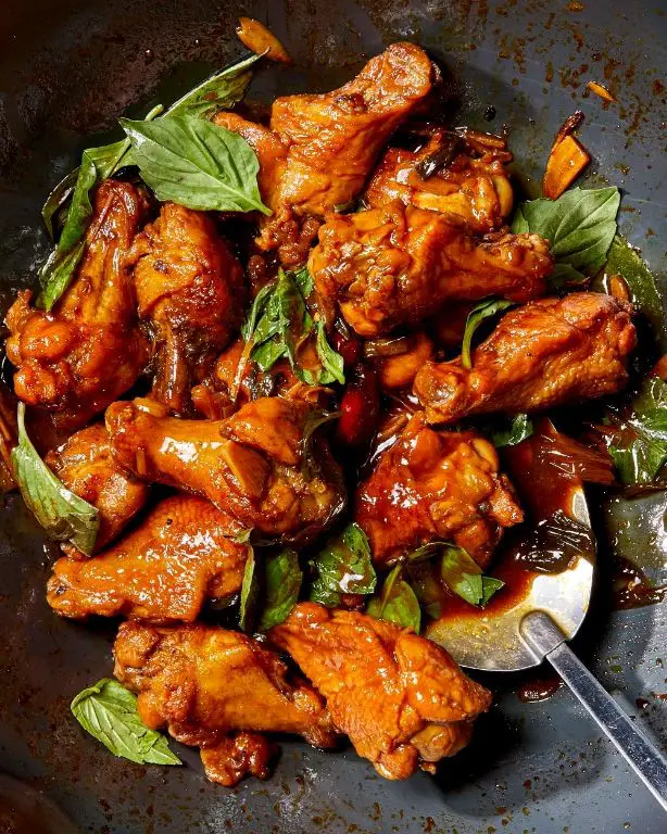 Taiwanese Three-Cup Chicken Legs