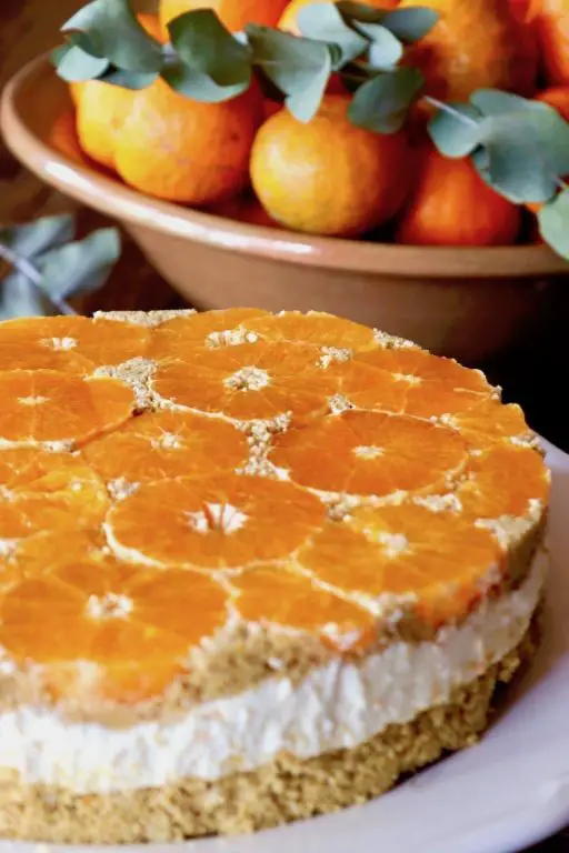 Tangerine Cheesecake