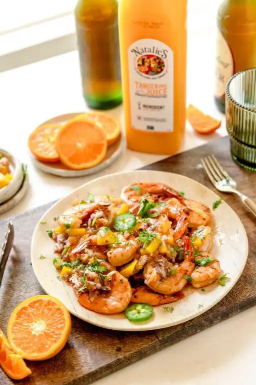 Tangerine and Chili Shrimp