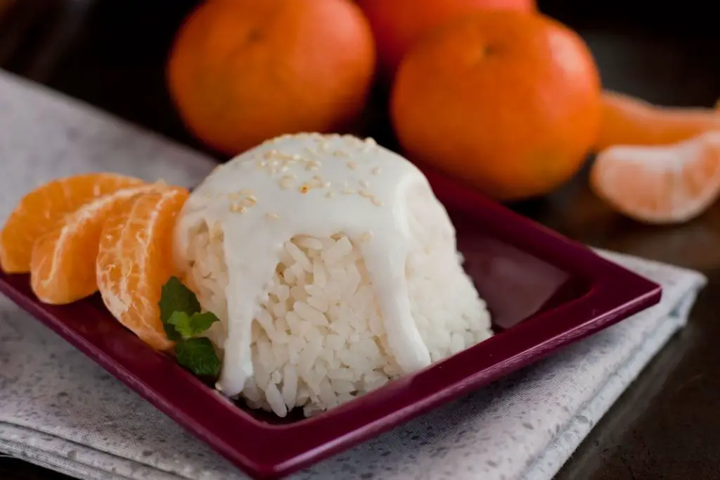 Tangerine and Coconut Rice