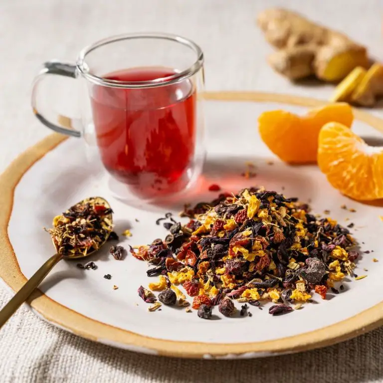 Tangerine and Ginger Tea