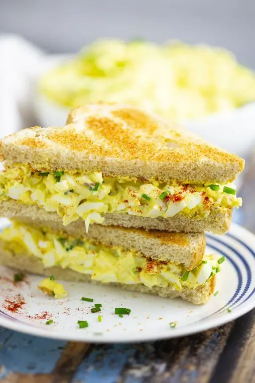 Tangy Ant Egg Salad Sandwich