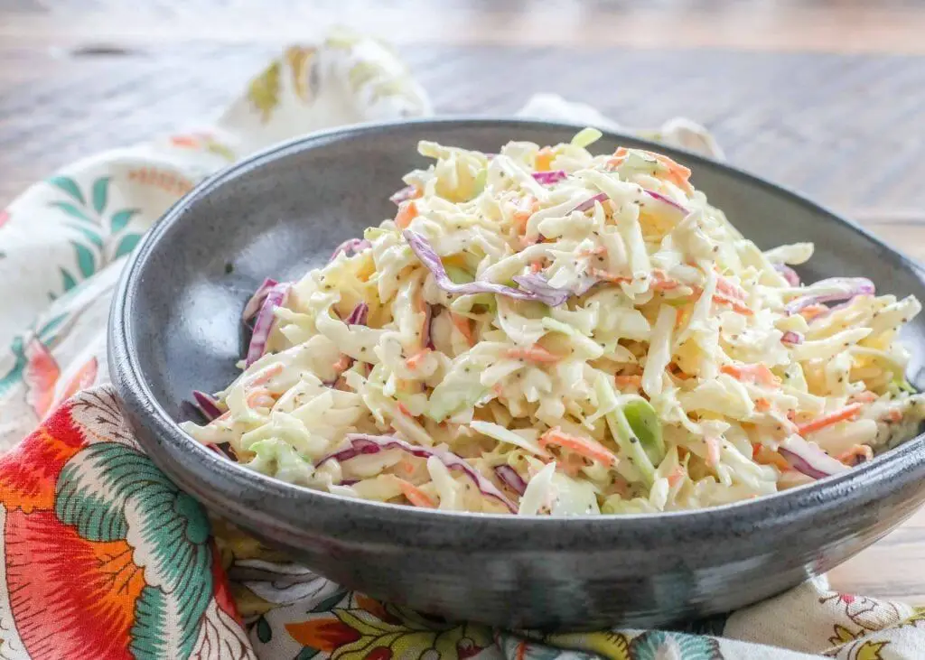 Tangy Coleslaw with a Twist