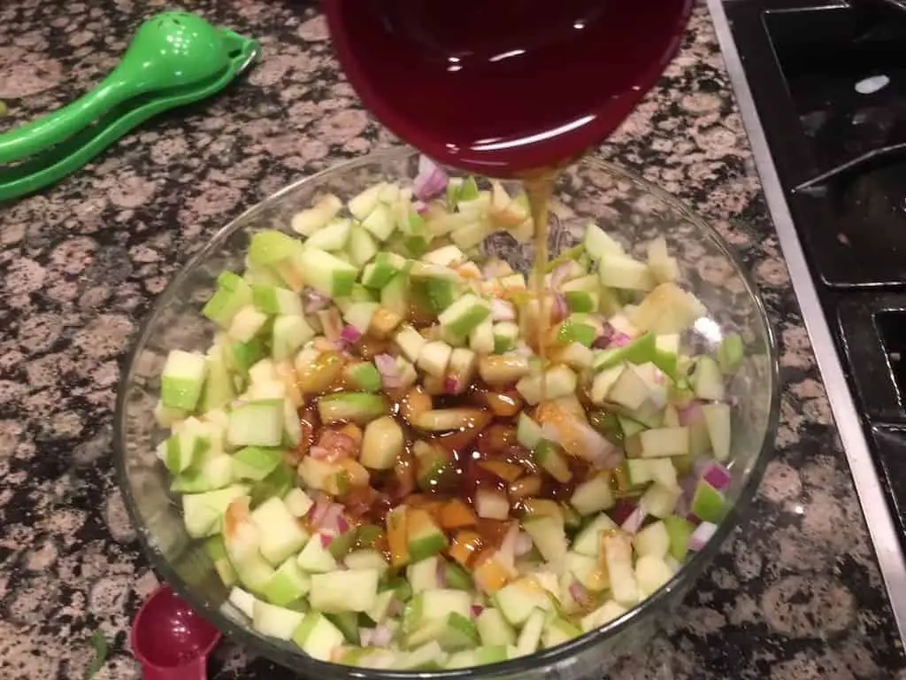 Tangy Green Apple Salsa