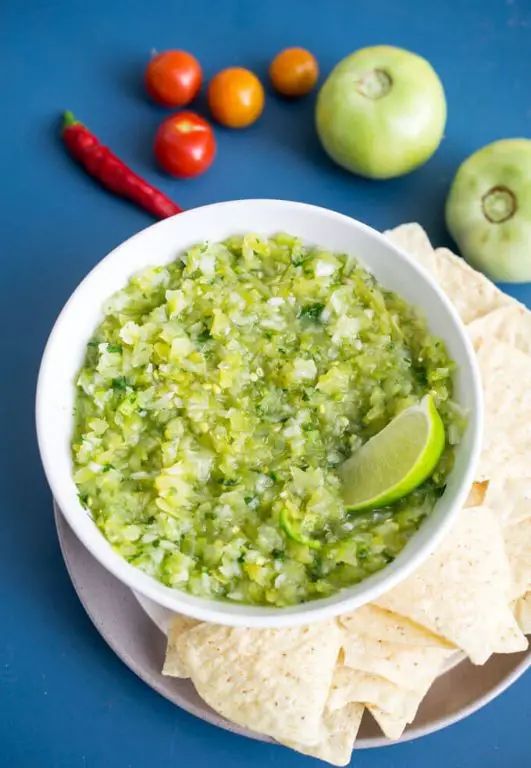 Tangy Green Tomato Salsa Verde