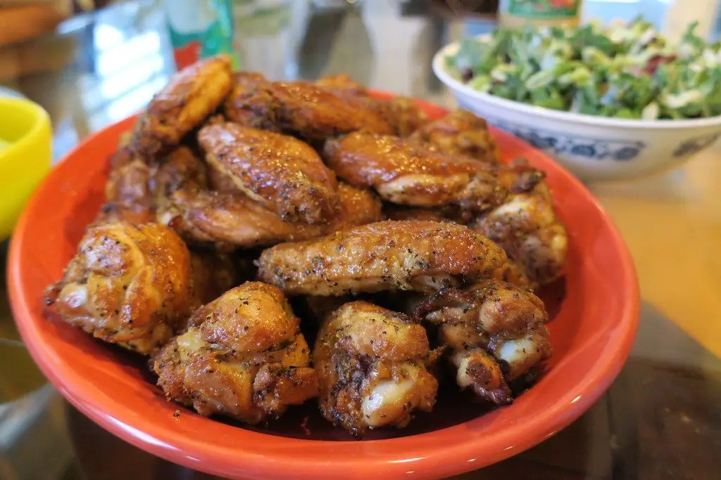 Tangy Lemon Pepper Barbecued Chicken Wings