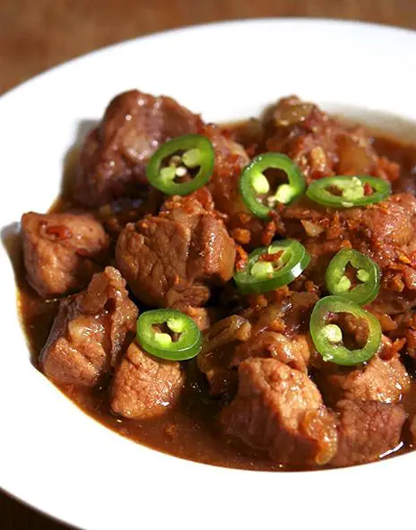 Tangy Pork Adobo with Tamarind Paste