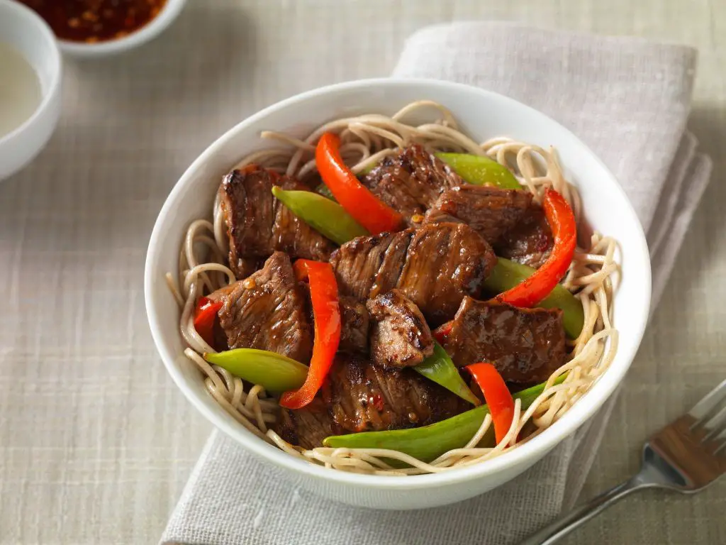 Tangy Rice Vinegar Beef Stir-Fry