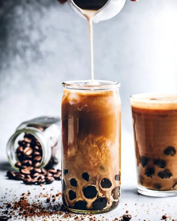 Tapioca Pearl Iced Coffee