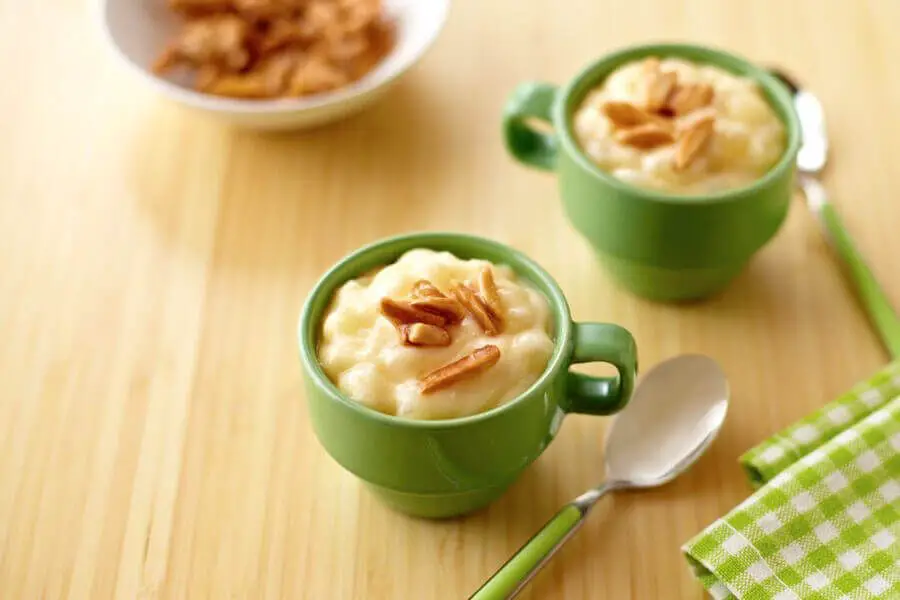 Tapioca Pudding with Almonds