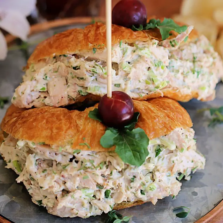 Tarragon Chicken Salad Sandwiches