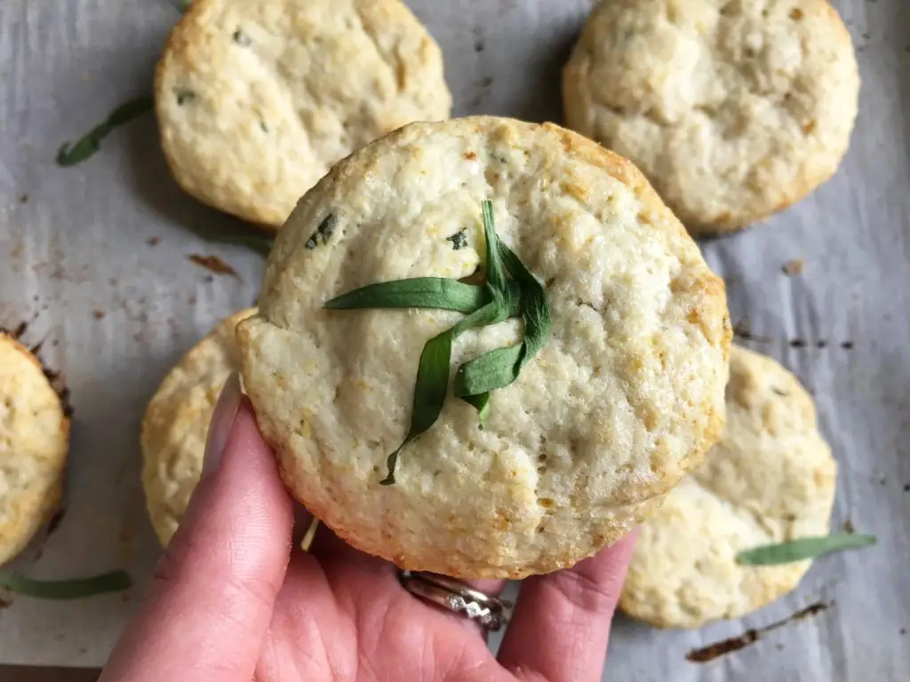 Tarragon and Lemon Zest Cookies