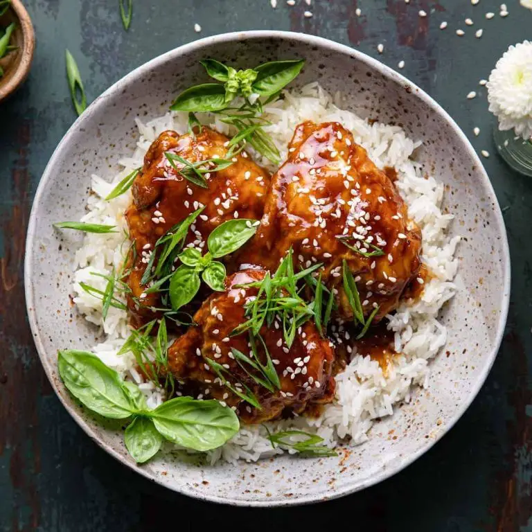 Teriyaki Air Fryer Chicken Thighs