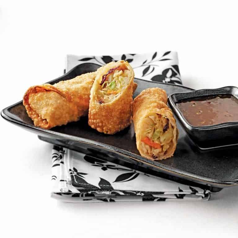 Teriyaki Beef Egg Rolls