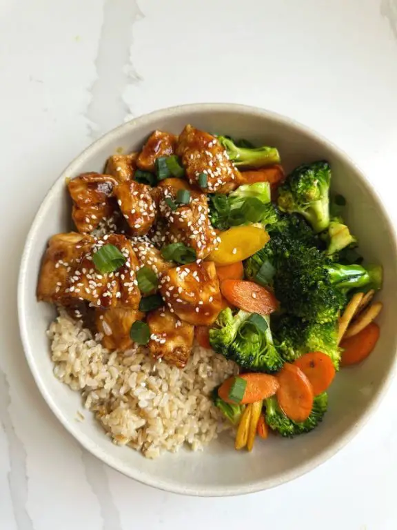 Teriyaki Brown Rice Bowl