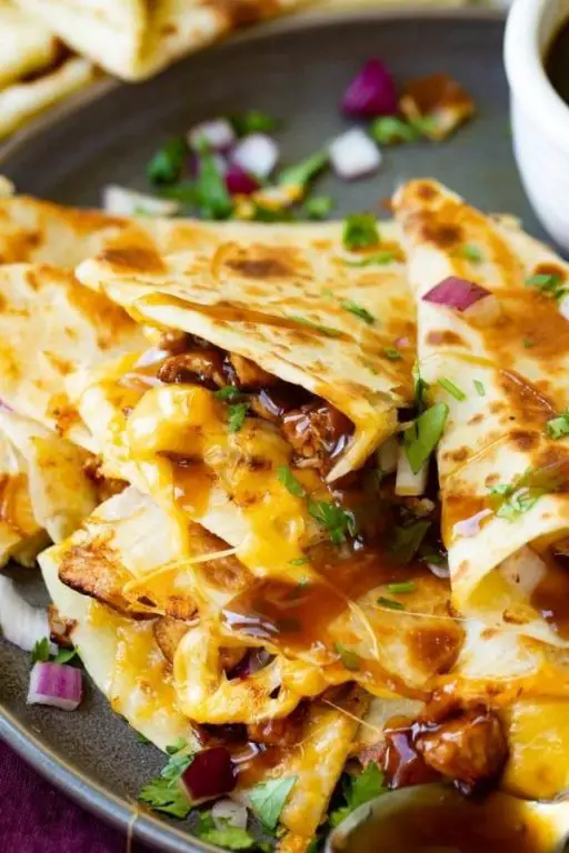 Teriyaki Chicken Quesadilla