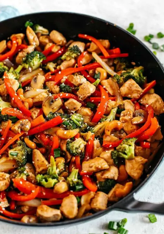 Teriyaki Chicken Stir-Fry with Vegetables