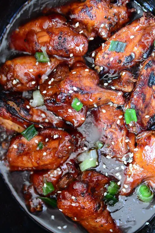 Teriyaki Crockpot Chicken Wings