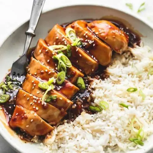 Teriyaki Glazed Chicken Breast