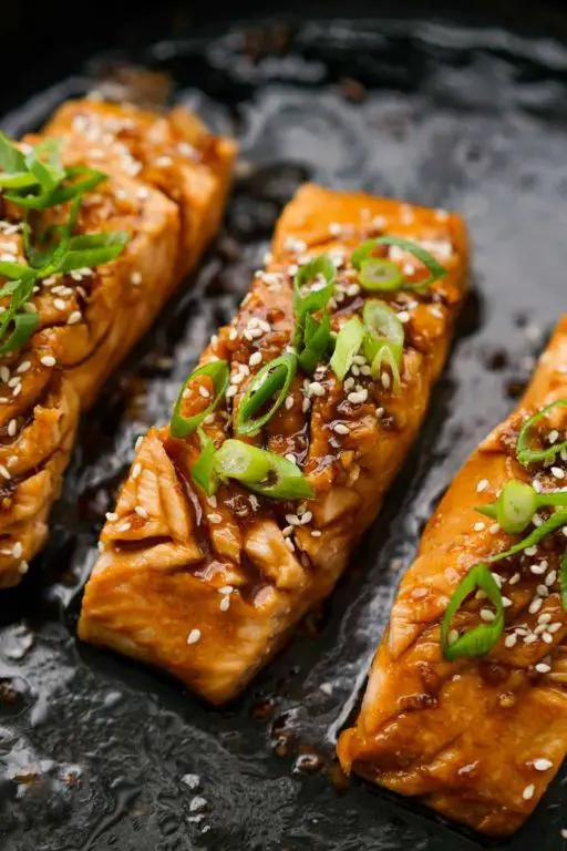 Teriyaki Glazed Salmon Spedini
