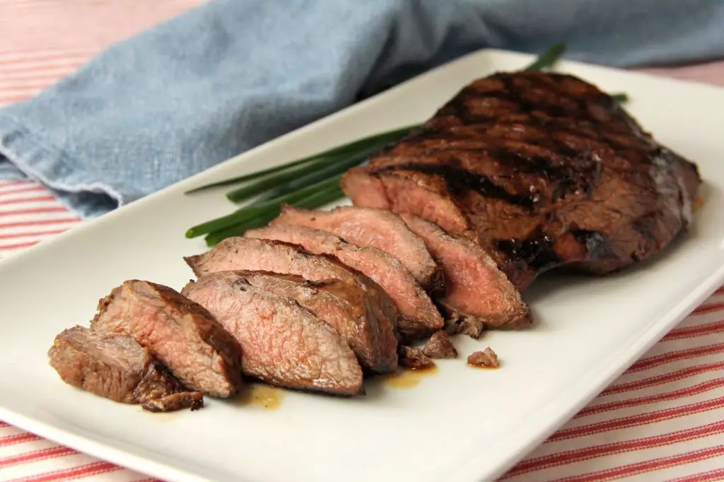 Teriyaki Grilled Flat Iron Steak