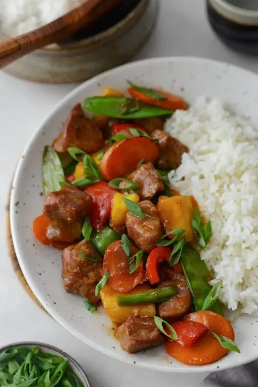 Teriyaki Pork Stir Fry with Pineapple