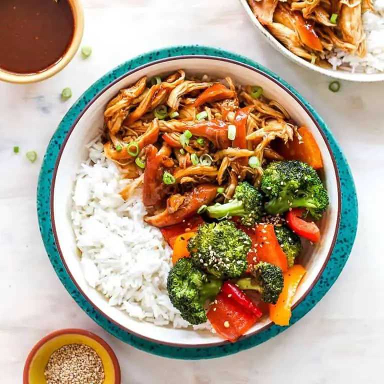 Teriyaki Shredded Chicken Stir-Fry
