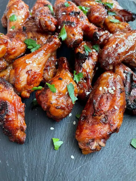 Teriyaki Smoked Chicken Wings