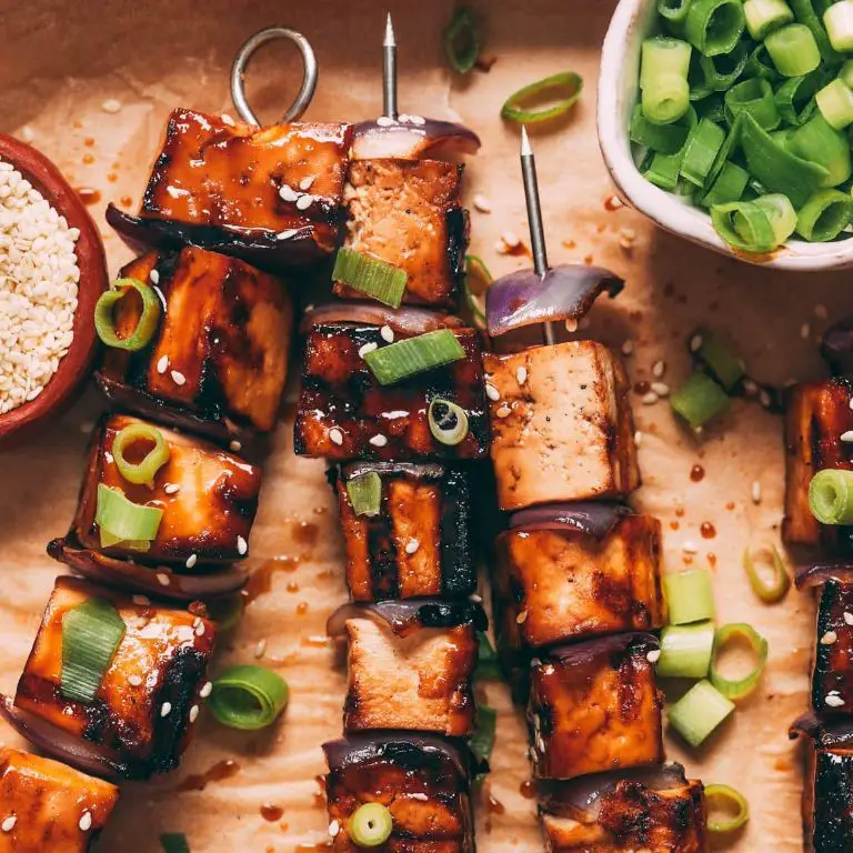 Teriyaki Tofu Skewers