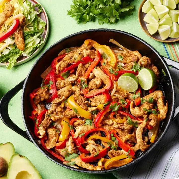 Tex-Mex Chicken Fajitas