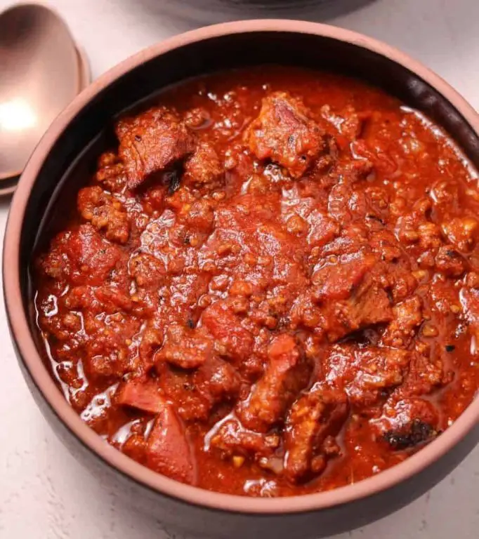 Texas Chili with Ground Sausage Crock Pot