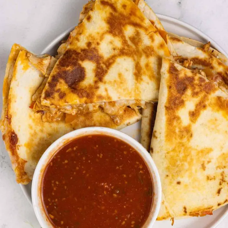 Texas Pete Chili Sauce Quesadillas