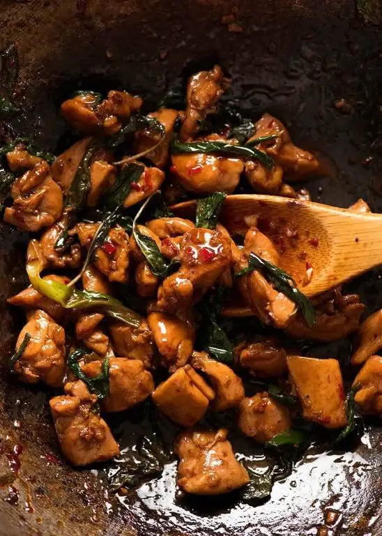 Thai Basil Chicken Stir Fry