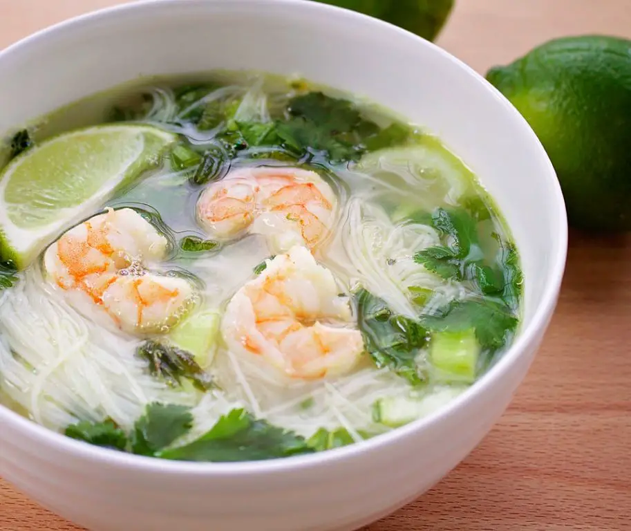 Thai Basil Noodle Soup
