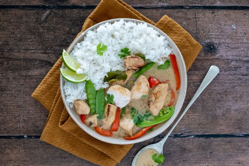 Thai Green Curry with Jasmine Rice