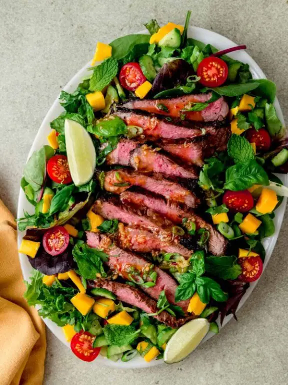 Thai Mango Beef Salad