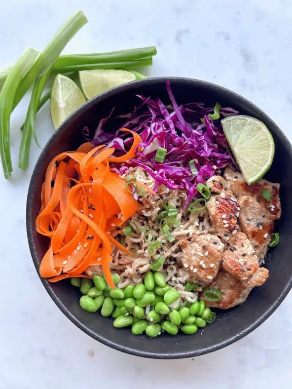 Thai Peanut Chicken Ziplock Steamer Bag