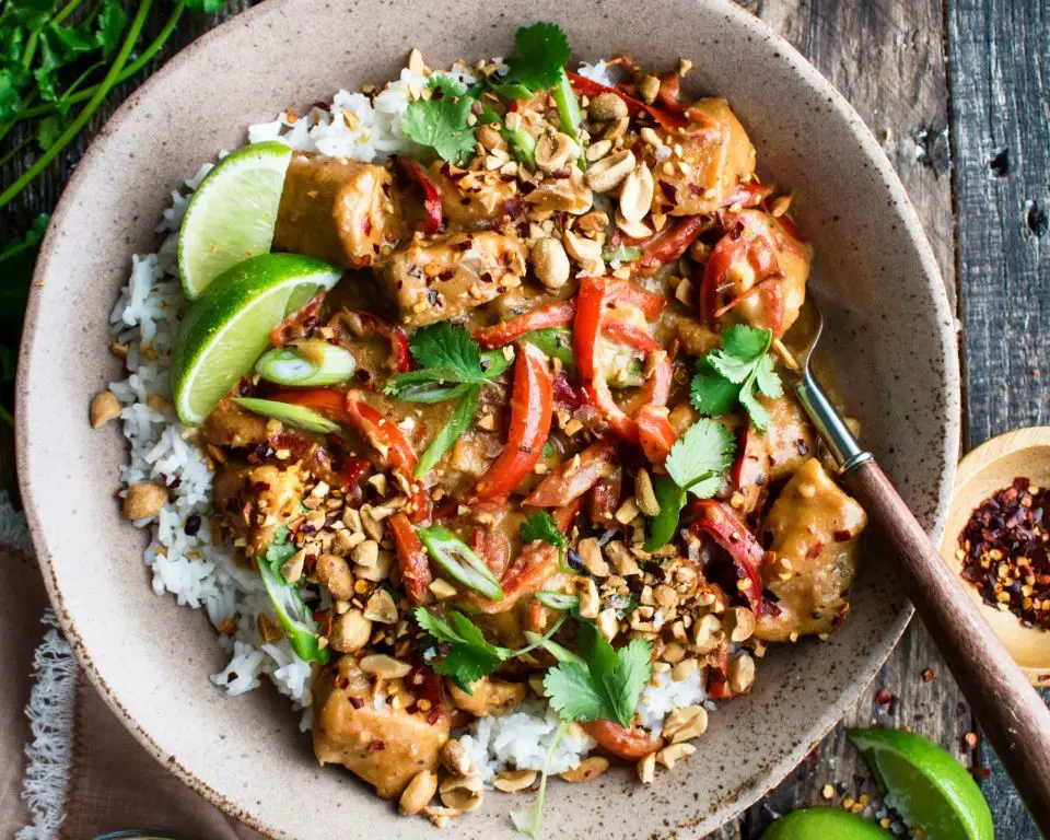 Thai Peanut Tender Chicken Breast