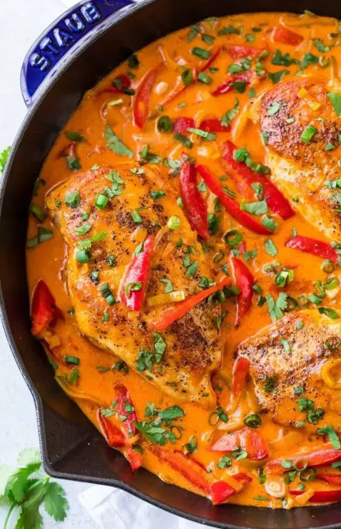 Thai Red Curry with Coconut Milk
