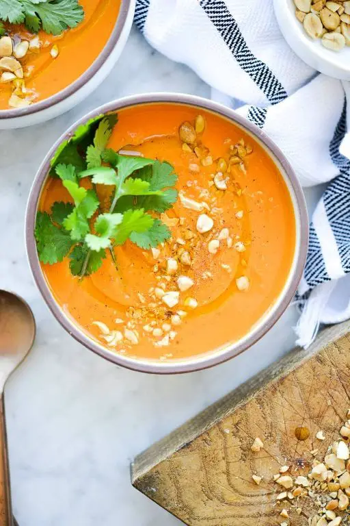 Thai-Inspired Carrot and Ginger Soup